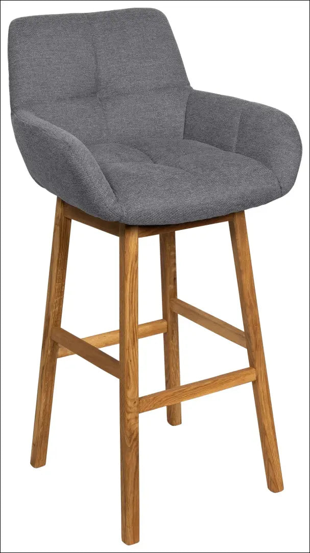 Baro kėdė VI1367 - €72 Save 50% 50-100, __label:Pristatymas 1-2 d.d., baro-kedes, color-pilka, material-poliesteris €50