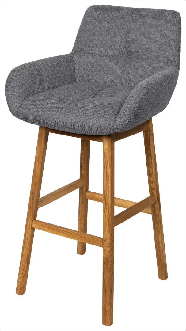 Baro kėdė VI1367 - €72 Save 50% 50-100, __label:Pristatymas 1-2 d.d., baro-kedes, color-pilka, material-poliesteris €50