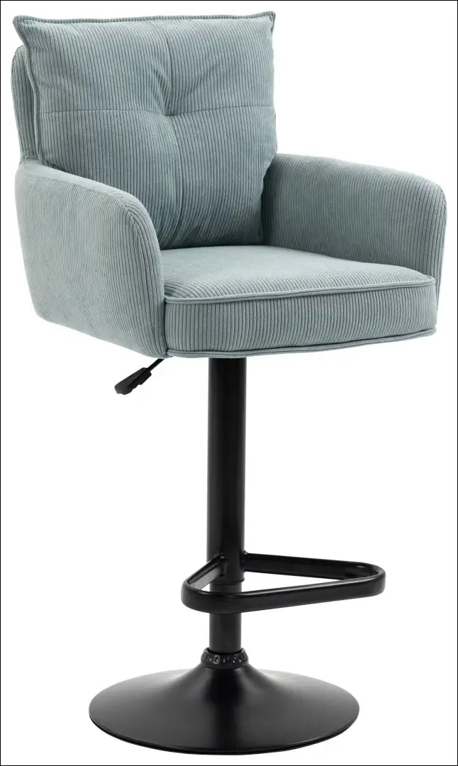 Baro kėdė VI1392 - €99 Save 50% 50-100, __label:Pristatymas 1-2 d.d., baro-kedes, color-melyna, material-poliesteris