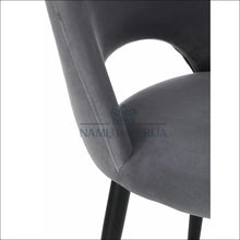 Įkelti vaizdą į galerijos rodinį, Baro kėdė VI289 - €94 Save 65% 50-100, baro-kedes, color-pilka, material-aksomas, spec Aksomas | Namų imperija

