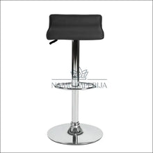 Įkelti vaizdą į galerijos rodinį, Baro kėdė VI487 - €53 Save 55% 50-100, baro-kedes, color-juoda, color-sidabrine, material-eko-oda kėdės | Namų
