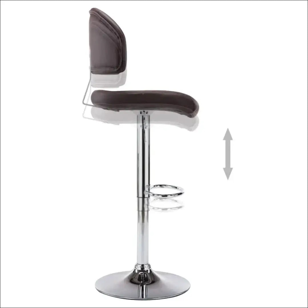 Baro kėdė VI819 - €48 Save 60% 25-50, __label:Pristatymas 1-2 d.d., baro-kedes, color-ruda, material-dirbtine-oda €25