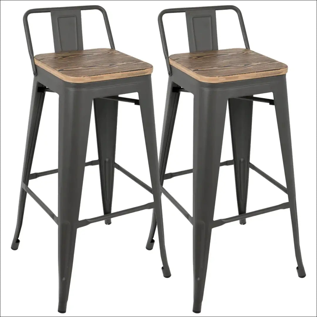 Baro kėdė VI980 - €65 Save 55% 50-100, __label:Pristatymas 1-2 d.d., baro-kedes, color-pilka, color-ruda €50 to €100