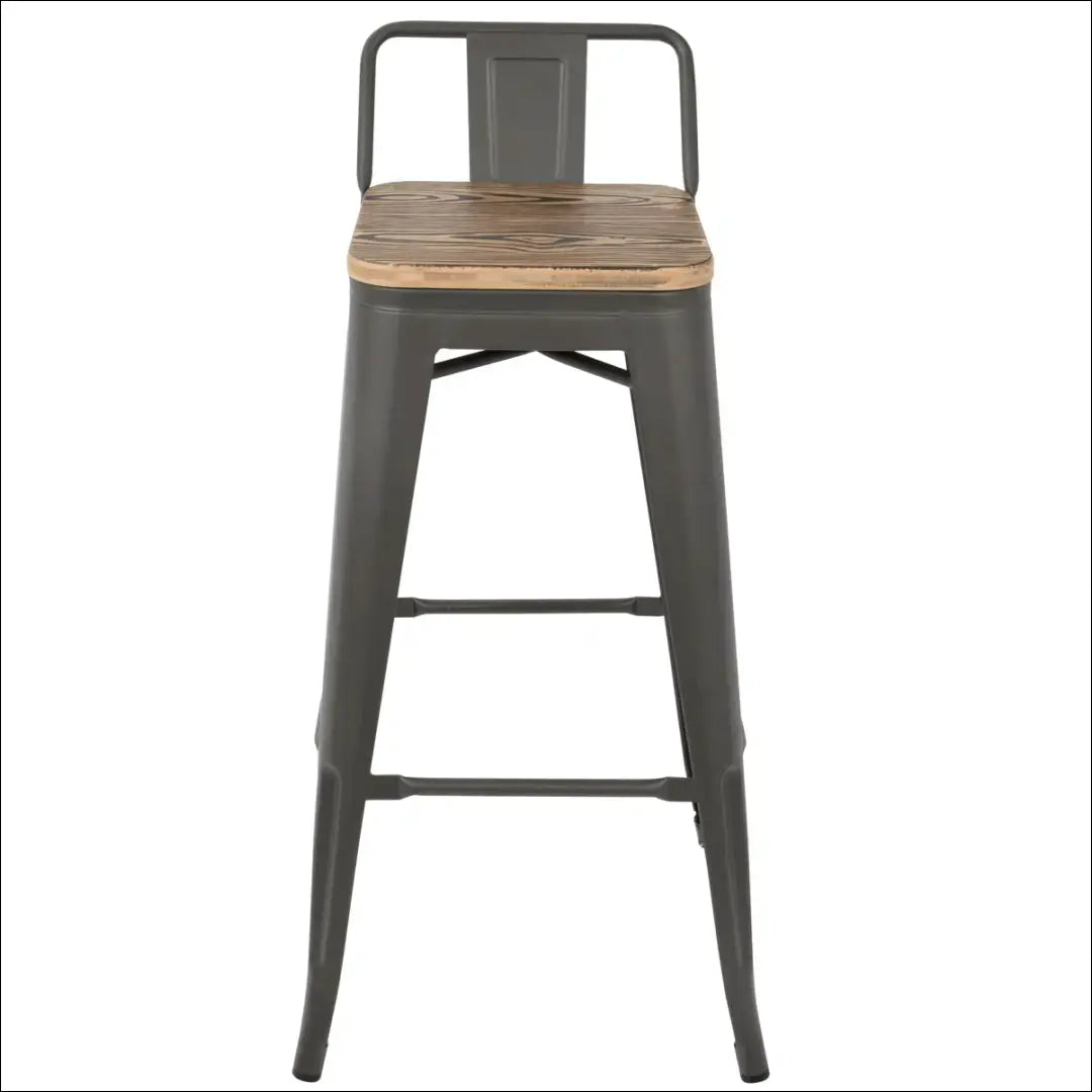 Baro kėdė VI980 - €65 Save 55% 50-100, __label:Pristatymas 1-2 d.d., baro-kedes, color-pilka, color-ruda €50 to €100