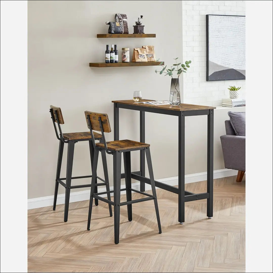Baro kėdžių komplektas (2vnt) SM080 - €118 Save 40% 100-200, __label:Pristatymas 5-14 d.d., baro-kedes, notouch30, song