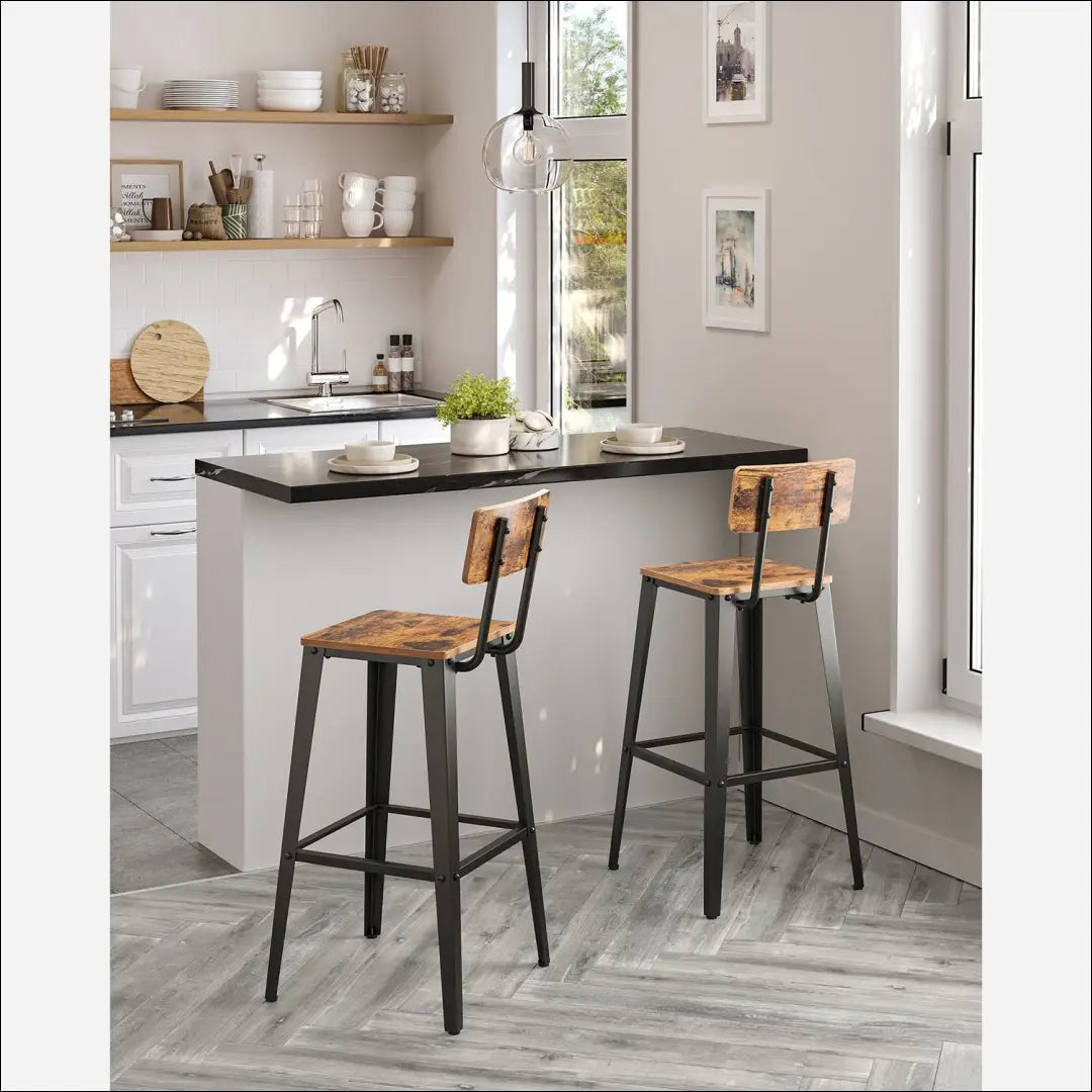 Baro kėdžių komplektas (2vnt) SM080 - €118 Save 40% 100-200, __label:Pristatymas 5-14 d.d., baro-kedes, notouch30, song