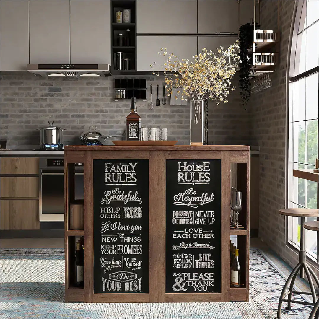 Baro stalas/spintelė VI1132 - €160 Save 50% 100-200, __label:Pristatymas 1-2 d.d., baro-stalas, color-ruda,