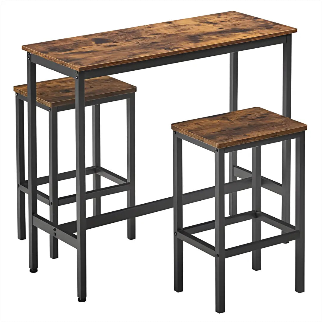 Baro stalas su kėdėmis komplektas SM118 - €175 Save 40% 100-200, __label:Pristatymas 5-14 d.d., baro-kedes,