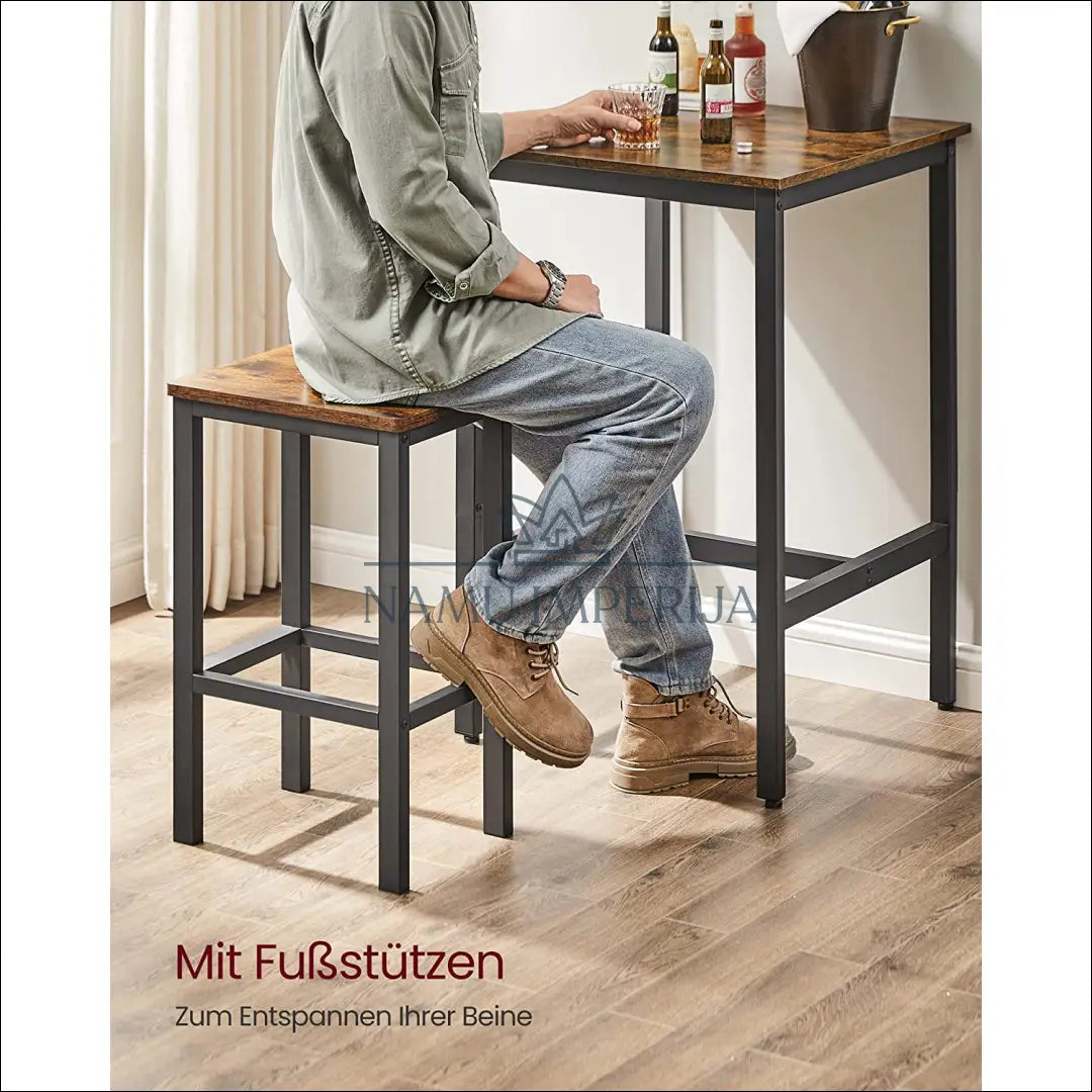 Baro stalas su kėdėmis komplektas SM126 - €147 Save 40% 100-200, __label:Pristatymas 5-14 d.d., baro-kedes, notouch30,