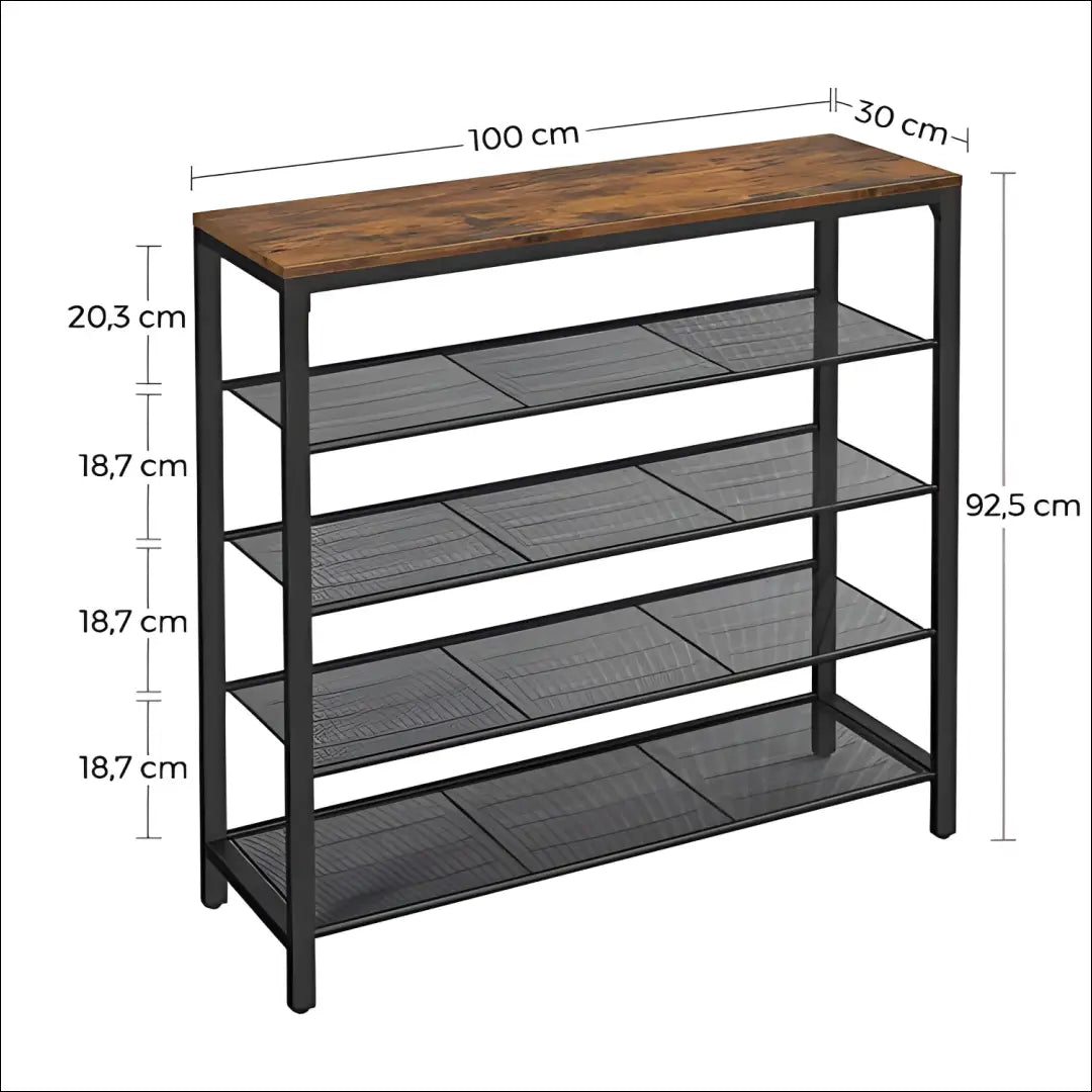 Batų lentyna SM1006 - €99 Save 40% 50-100, __label:Pristatymas 5-14 d.d., batu-lentyna, notouch30, song 100x30x92.5cm