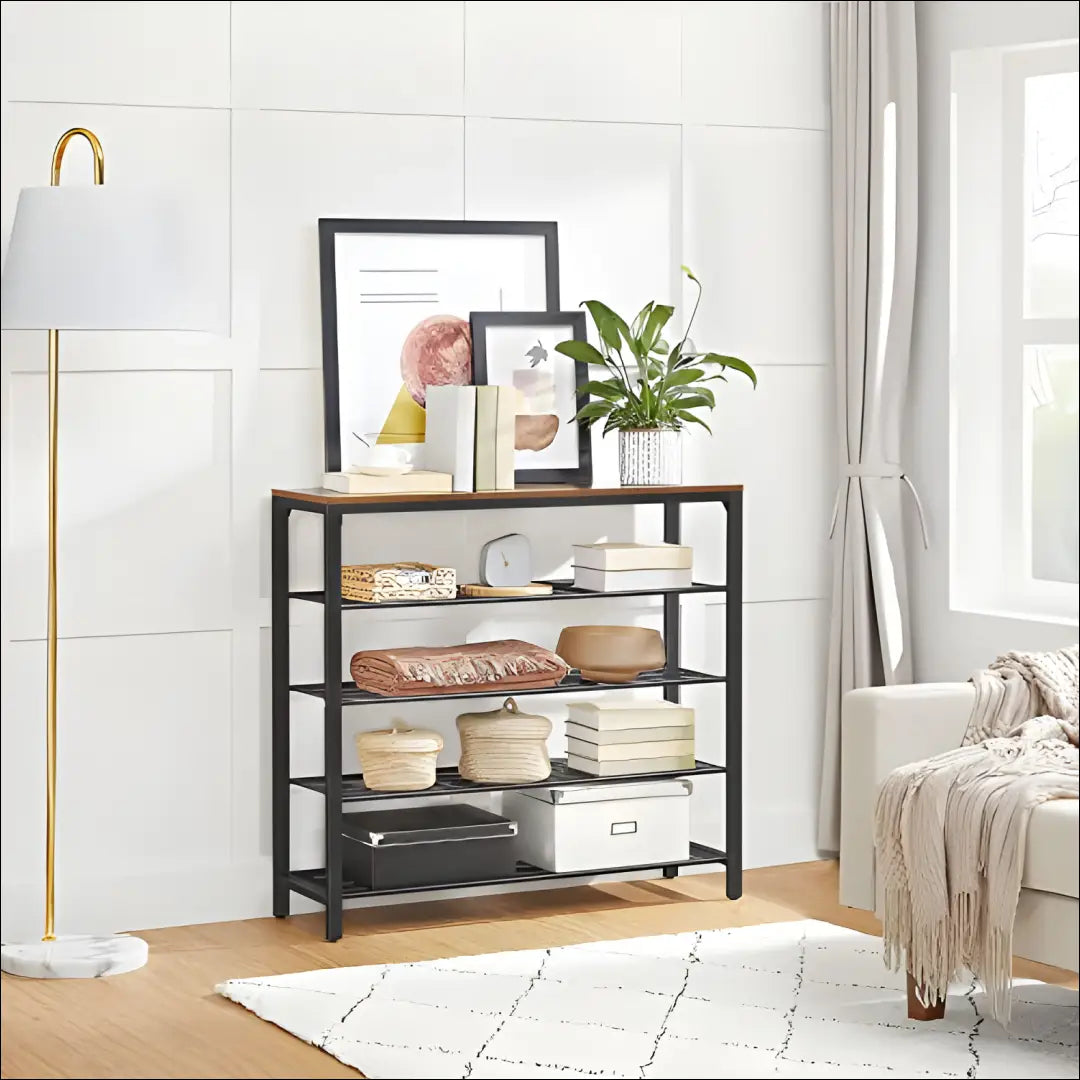 Batų lentyna SM1006 - €99 Save 40% 50-100, __label:Pristatymas 5-14 d.d., batu-lentyna, notouch30, song 100x30x92.5cm