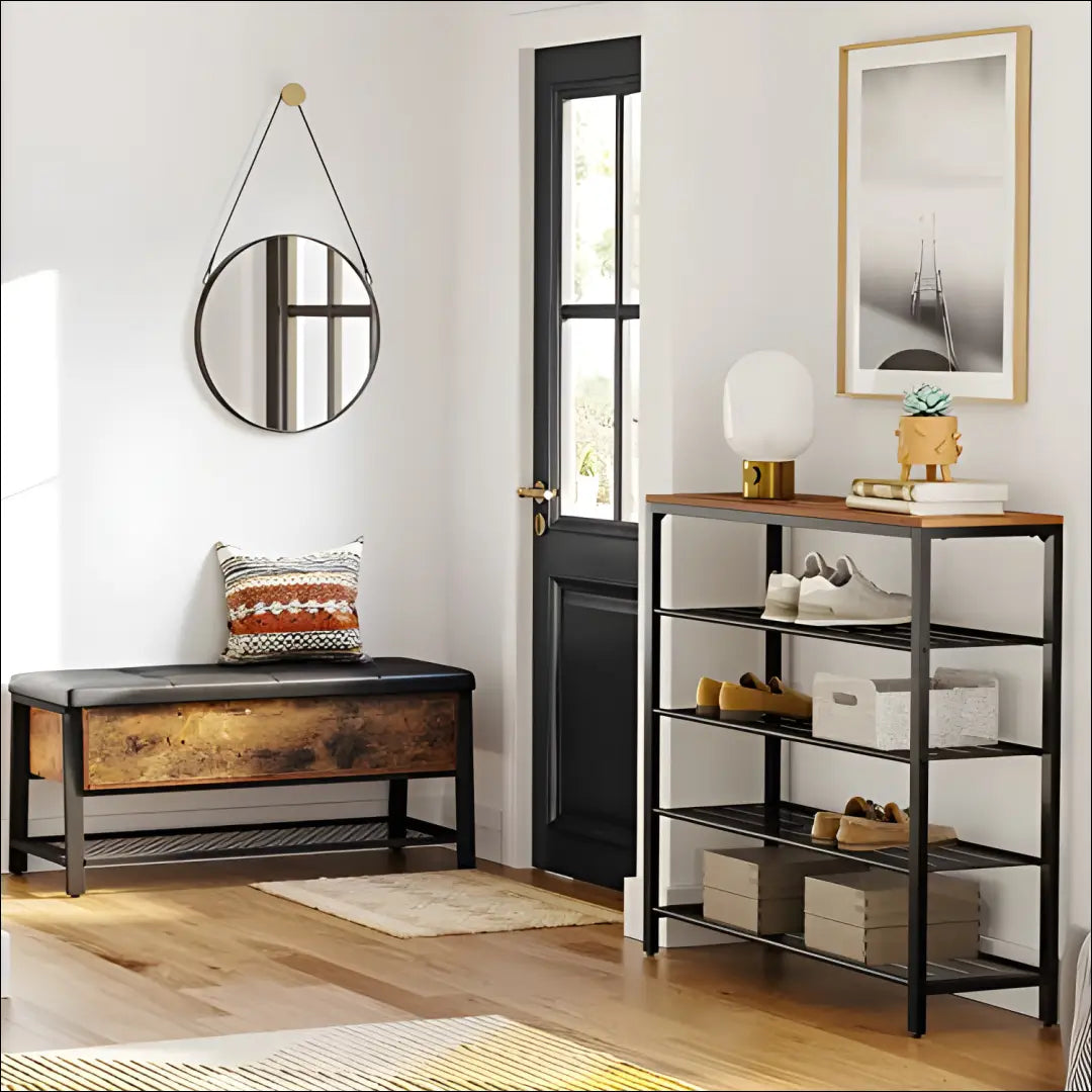 Batų lentyna SM1006 - €99 Save 40% 50-100, __label:Pristatymas 5-14 d.d., batu-lentyna, notouch30, song 100x30x92.5cm