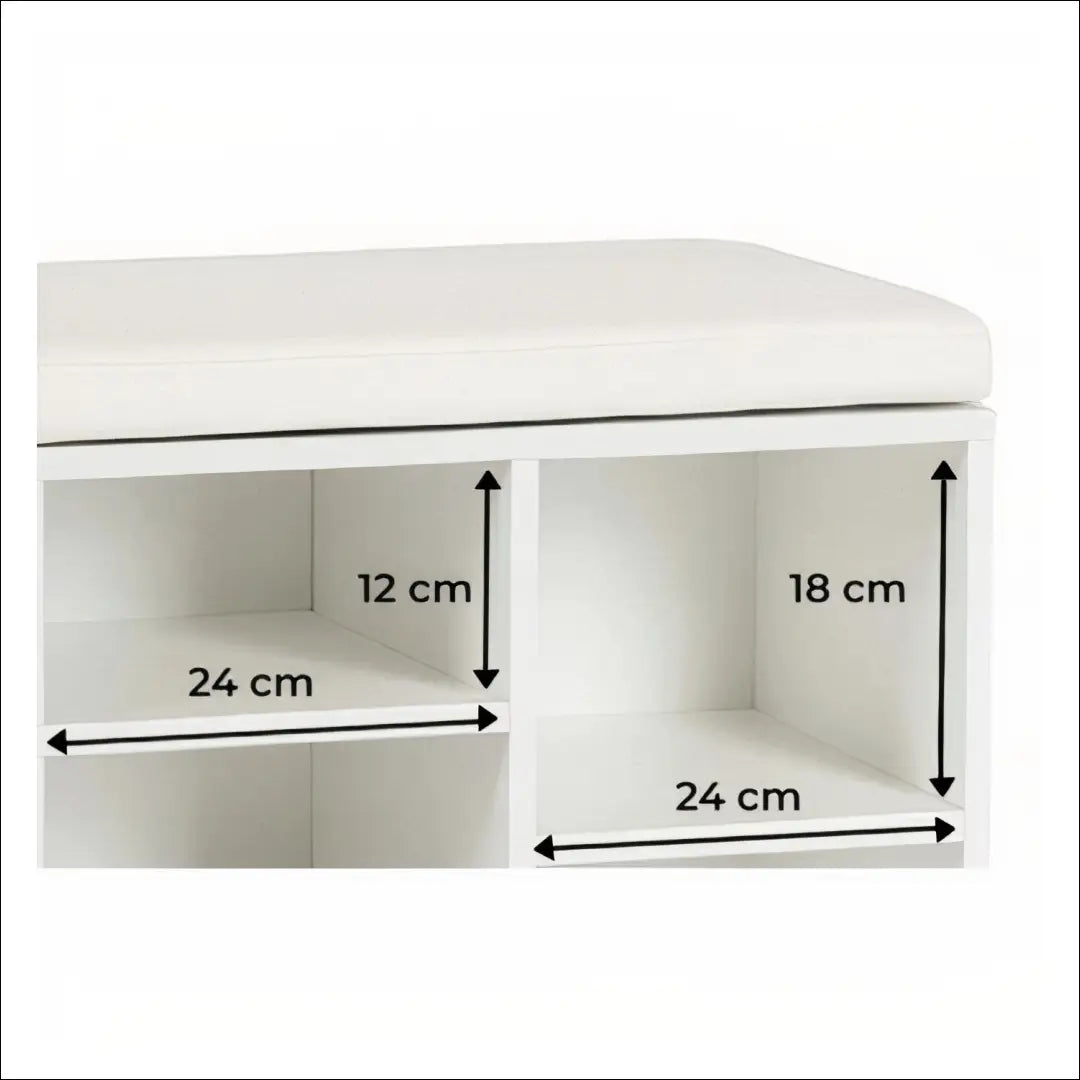 Batų spintelė baltos spalvos TE1091 - €90 Save 15% 50-100, __label:Pristatymas 5-14 d.d., elite, uzsakomi €50 to €100