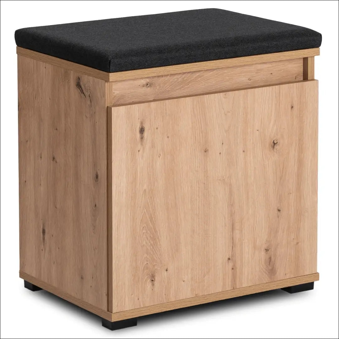 Batų spintelė iš MDF ąžuolo spalvos / grafito 50 cm TE793 - €88 Save 15% 50-100, __label:Pristatymas 5-14 d.d., elite,