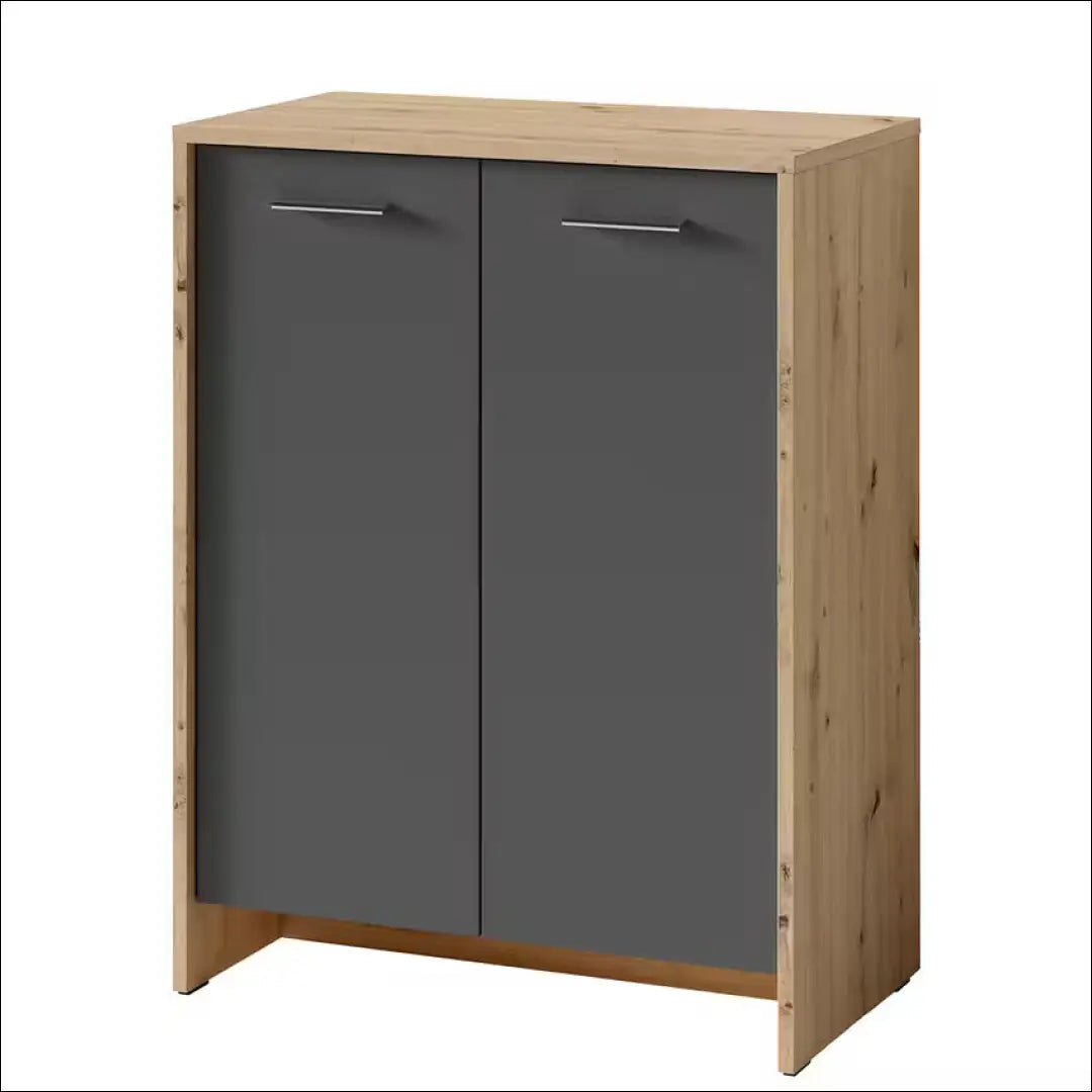 Batų spintelė KI1275 - €57 Save 50% 50-100, __label:Pristatymas 1-2 d.d., batu-lentyna, batu-spintele, color-pilka €50