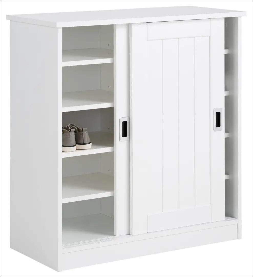 Batų spintelė KI1545 - €145 Save 50% 100-200, __label:Pristatymas 1-2 d.d., batu-lentyna, batu-spintele, color-balta