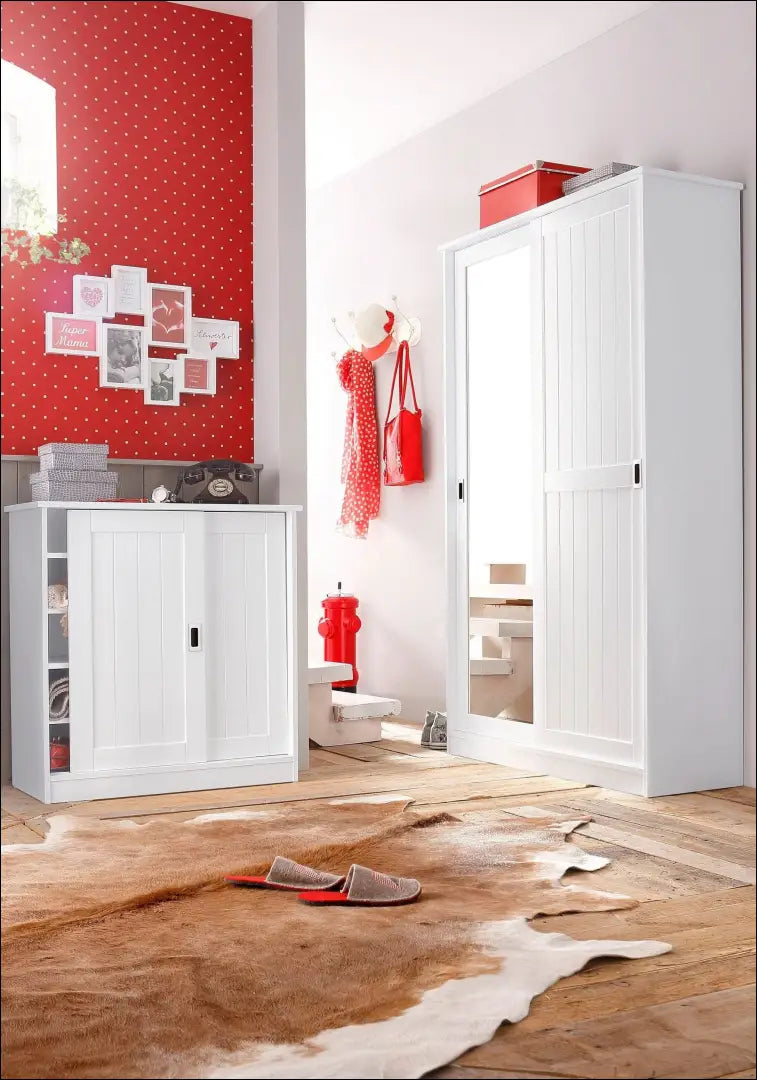Batų spintelė KI1545 - €145 Save 50% 100-200, __label:Pristatymas 1-2 d.d., batu-lentyna, batu-spintele, color-balta