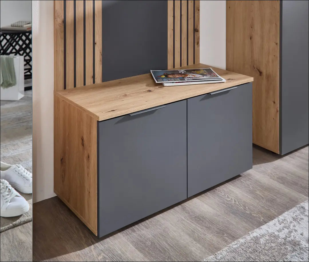 Batų spintelė KI1571 - €60 Save 50% 50-100, __label:Pristatymas 1-2 d.d., batu-lentyna, batu-spintele, batu-suoliukas