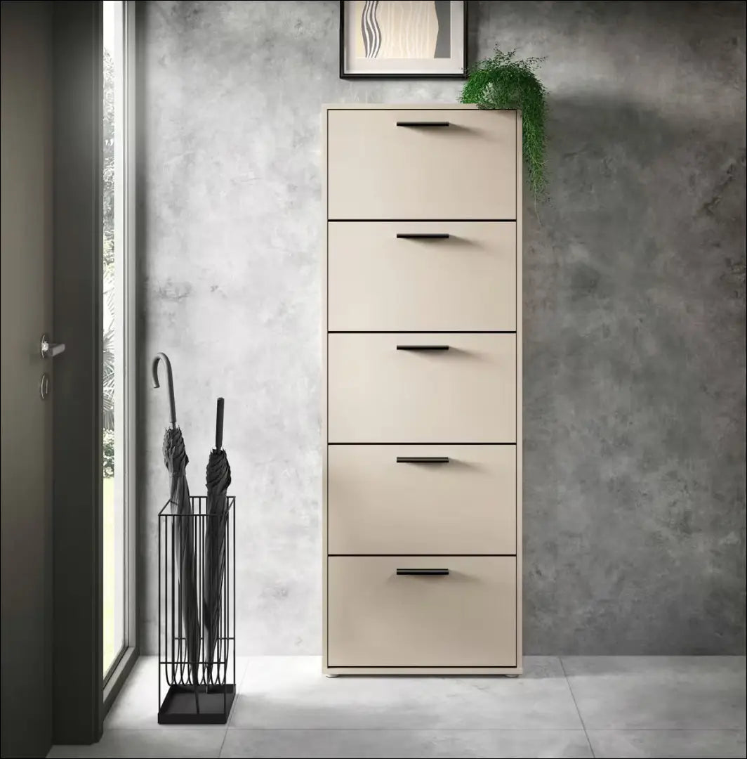 Batų spintelė KI1761 - €74 Save 50% 50-100, __label:Pristatymas 1-2 d.d., batu-lentyna, batu-spintele, color-smelio €50