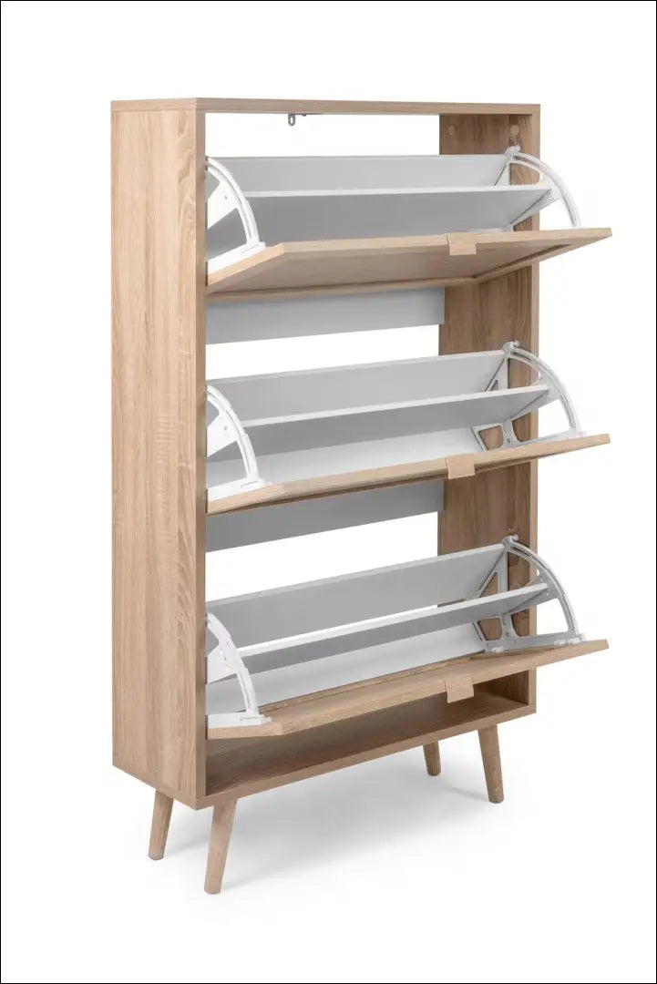 Batų spintelė KI1894 - €112 Save 50% 100-200, __label:Pristatymas 1-2 d.d., batu-lentyna, batu-spintele, color-ruda
