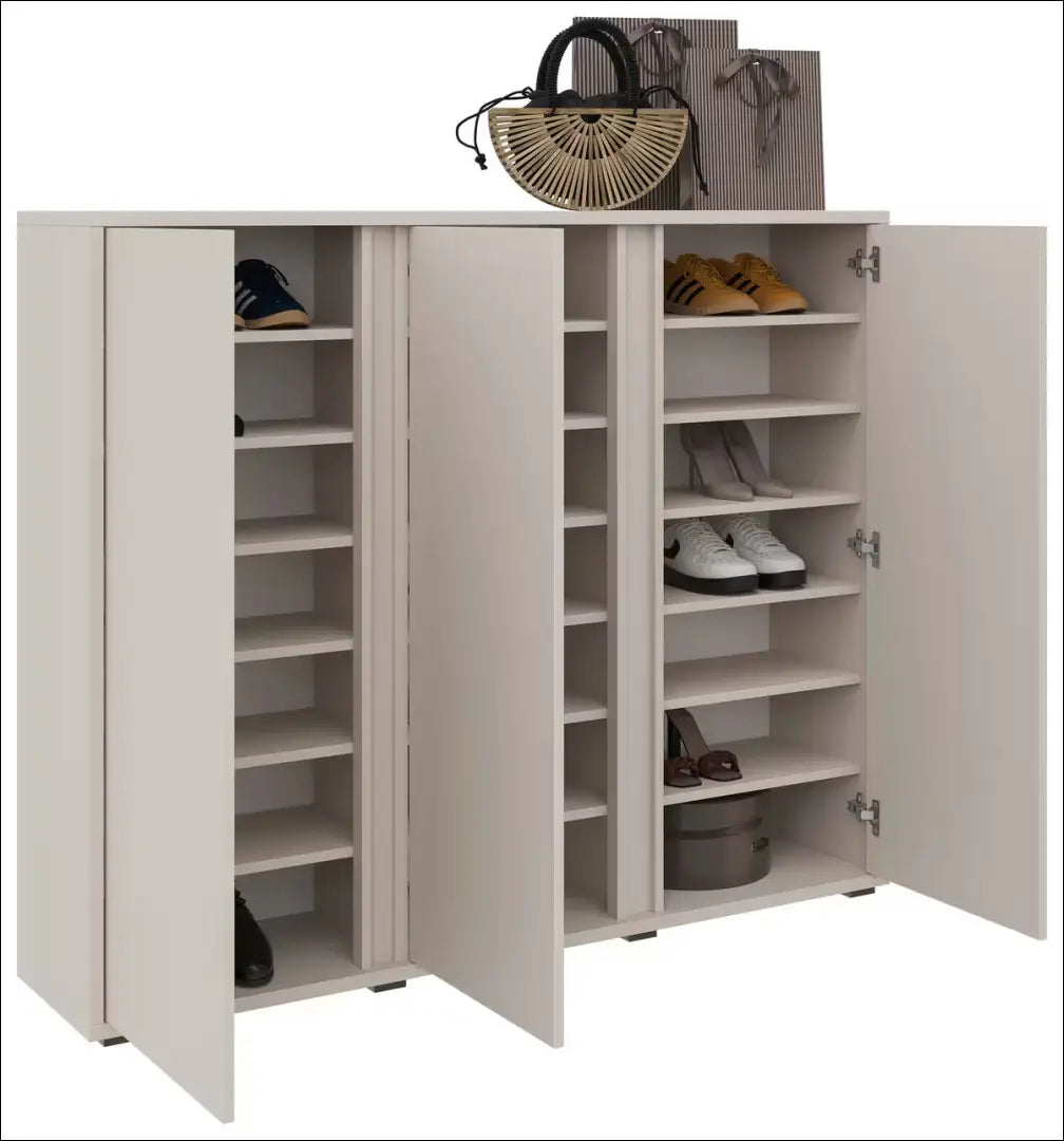 Batų spintelė KI1903 - €180 Save 50% 100-200, __label:Pristatymas 1-2 d.d., batu-lentyna, batu-spintele, color-smelio