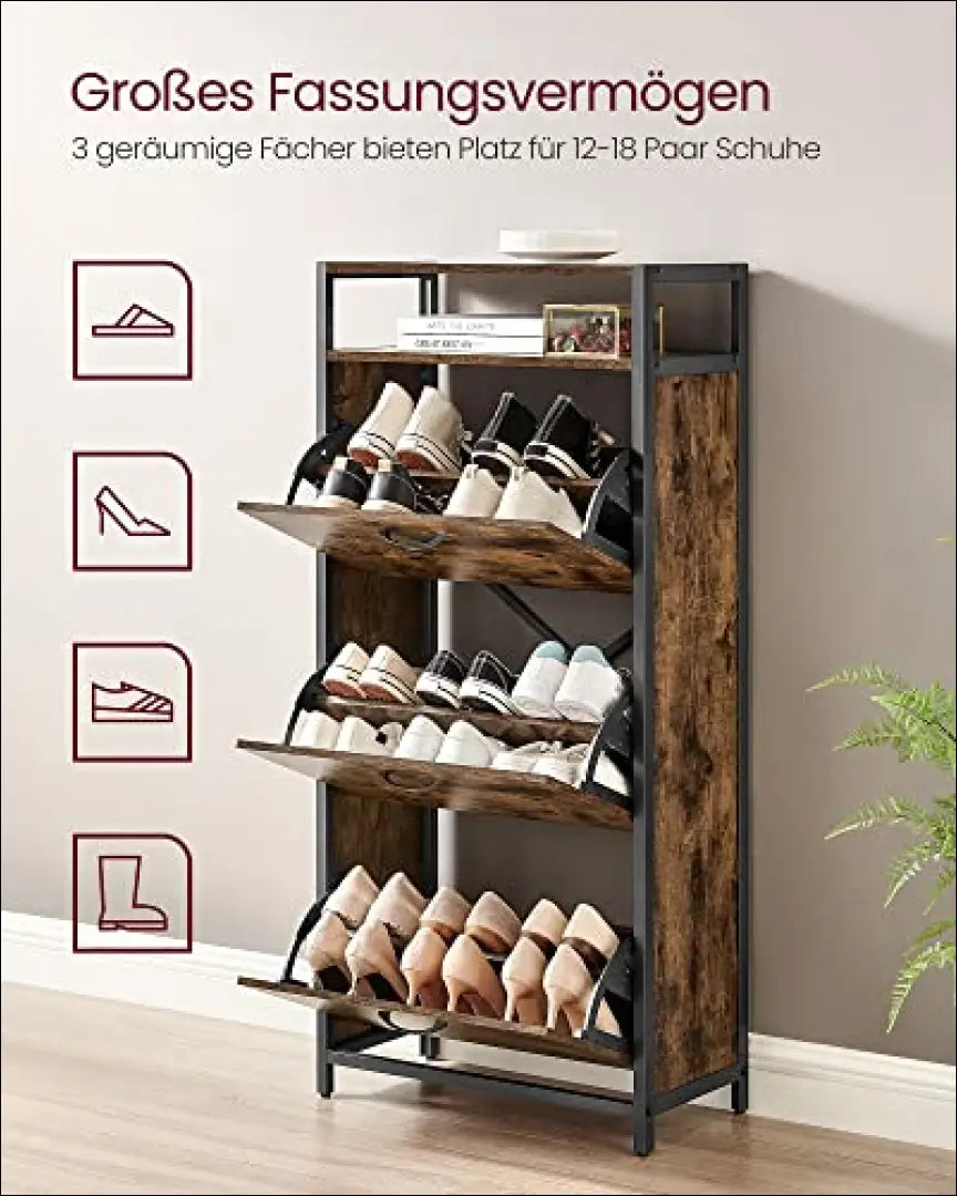 Batų spintelė SM1008 - €172 Save 40% 100-200, __label:Pristatymas 5-14 d.d., batu-spintele, notouch30, song 60x30x130cm