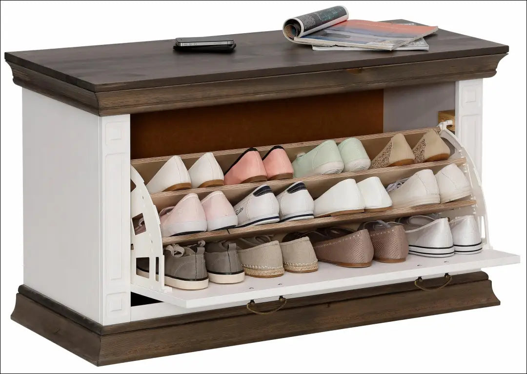 Batų suoliukas KI1710 - €129 Save 50% 100-200, __label:Pristatymas 1-2 d.d., batu-lentyna, batu-spintele,