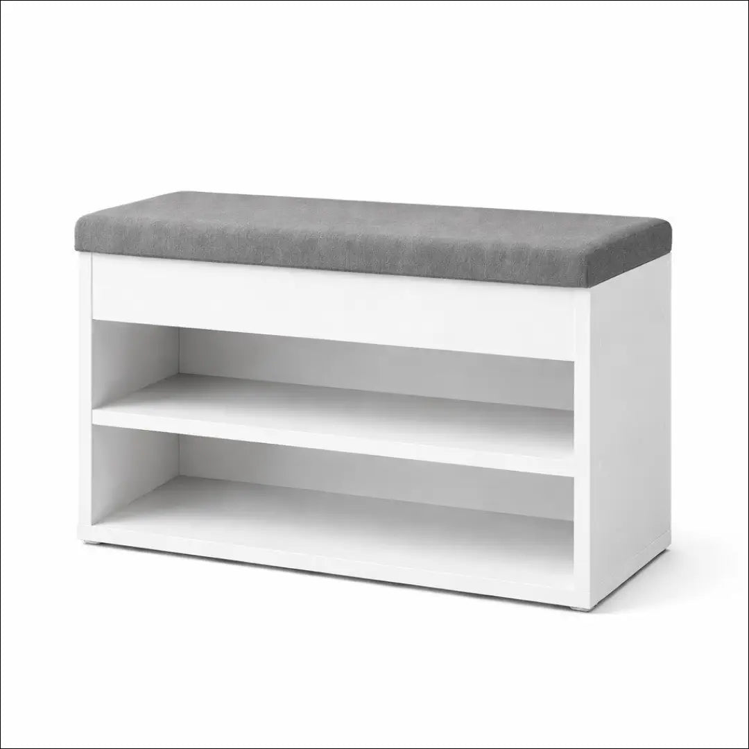 Batų suoliukas su daiktadėže KI1799 - €35 Save 65% 25-50, __label:Pristatymas 1-2 d.d., color-balta, color-pilka,