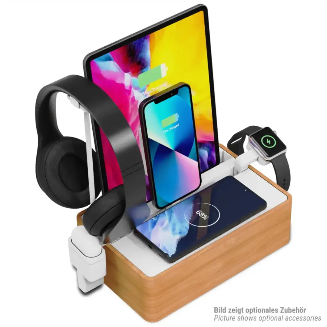 Belaidžio įkrovimo stotelė “ALLDOCK” KI928 - €79 Save 65% 50-100, __label:Pristatymas 1-2 d.d., biuro-baldai,