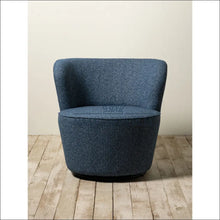 Įkelti vaizdą į galerijos rodinį, Besisukantis fotelis MI451 - €553 Save 50% color-melyna, foteliai, material-akrilas, material-medvilne, minksti
