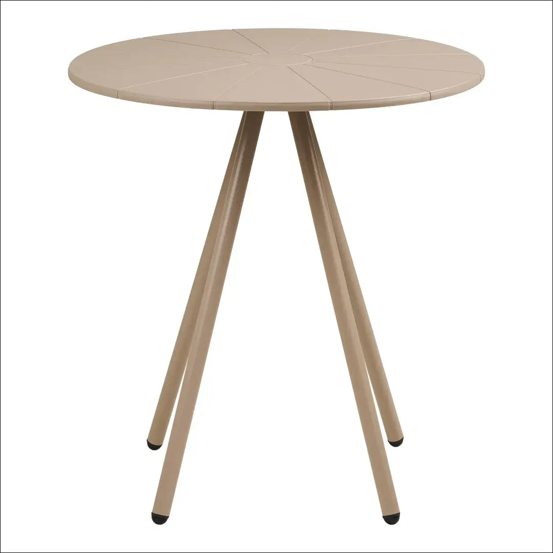 Bistro stalas polipropilenas/plienas pilkšvai pilkas ø70x73,5 cm RD1086 - €58 Save 15% 50-100, __label:Pristatymas 5-14