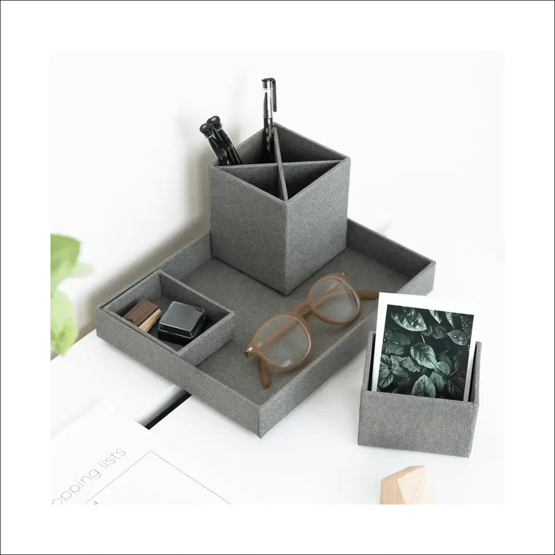 Biuro reikmenų tvarkyklė DI6544 - €7 Save 70% __label:Pristatymas 1-2 d.d., biuro-baldai, biuro-reikmenys, color-pilka,