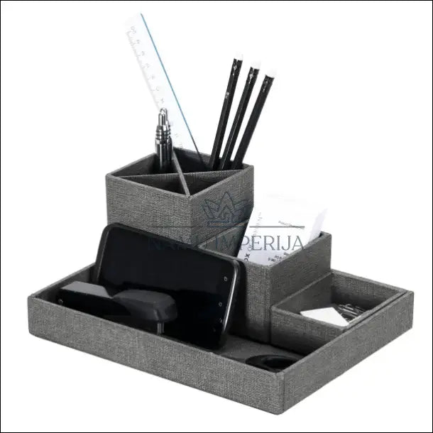 Biuro reikmenų tvarkyklė DI6544 - €8 Save 65% __label:Pristatymas 1-2 d.d., biuro-baldai, biuro-reikmenys, color-pilka,