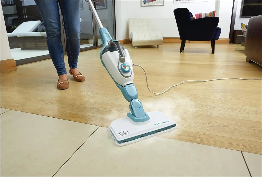 BLACK + DECKER garinė šluota su rankiniu valikliu ir STEAMITT pirštine SP334 - €90 Save 50% 50-100, __label:Pristatymas