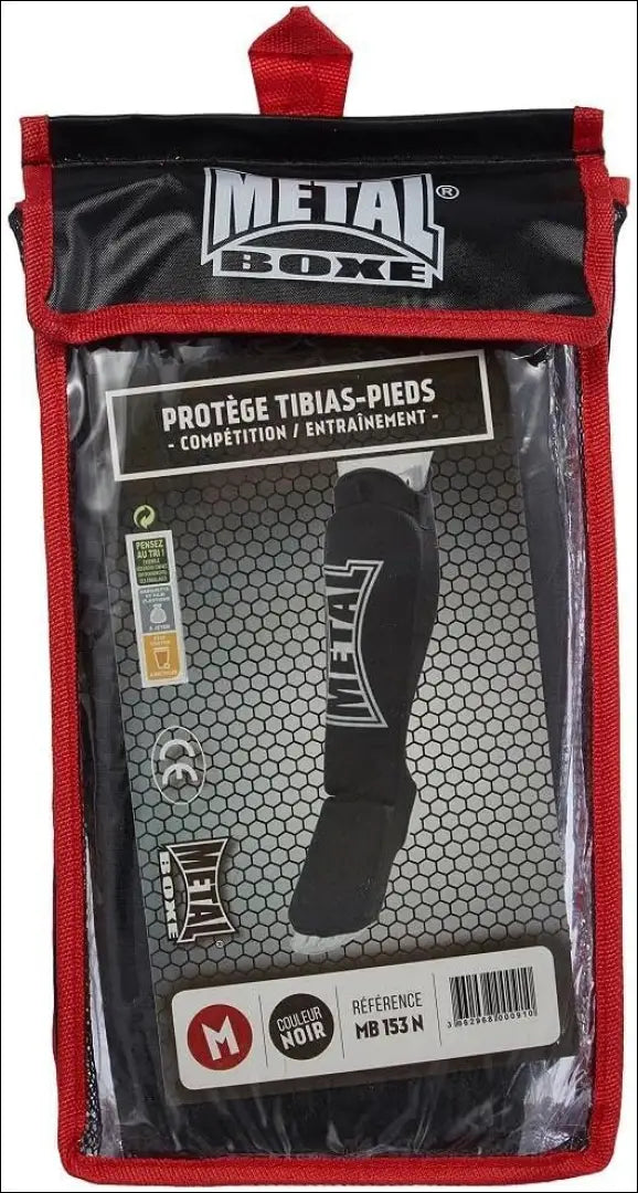 Blauzdų apsaugos “Metal Boxe” SP088 - €11 Save 30% __label:Pristatymas 1-2 d.d., color-juoda, laisvalaikis, notouch30,