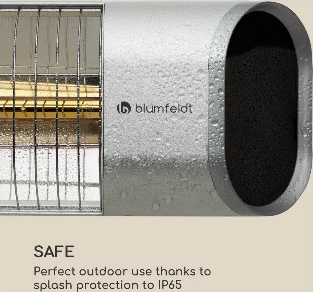 „Blumfeldt Dark Wave“ infraraudonųjų spindulių šildytuvas KI1360 - €75 Save 50% 50-100, __label:Pristatymas 1-2 d.d.,