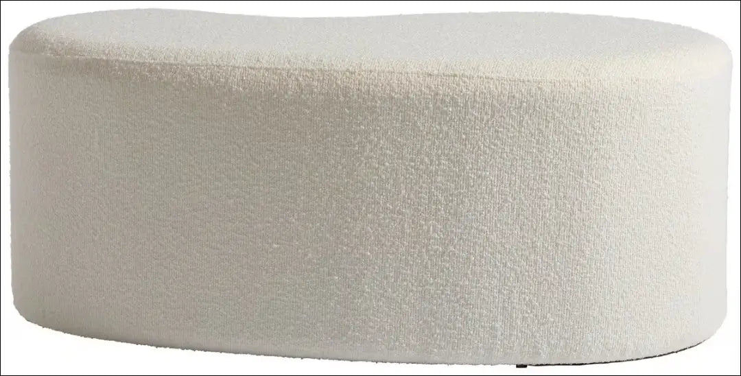 Boucle pufas MI913 - €60 Save 50% 50-100, __label:Pristatymas 1-2 d.d., boucle, color-balta, material-poliesteris €50