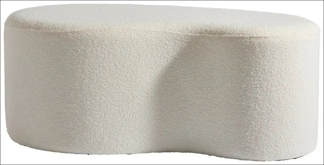 Boucle pufas MI913 - €60 Save 50% 50-100, __label:Pristatymas 1-2 d.d., boucle, color-balta, material-poliesteris €50