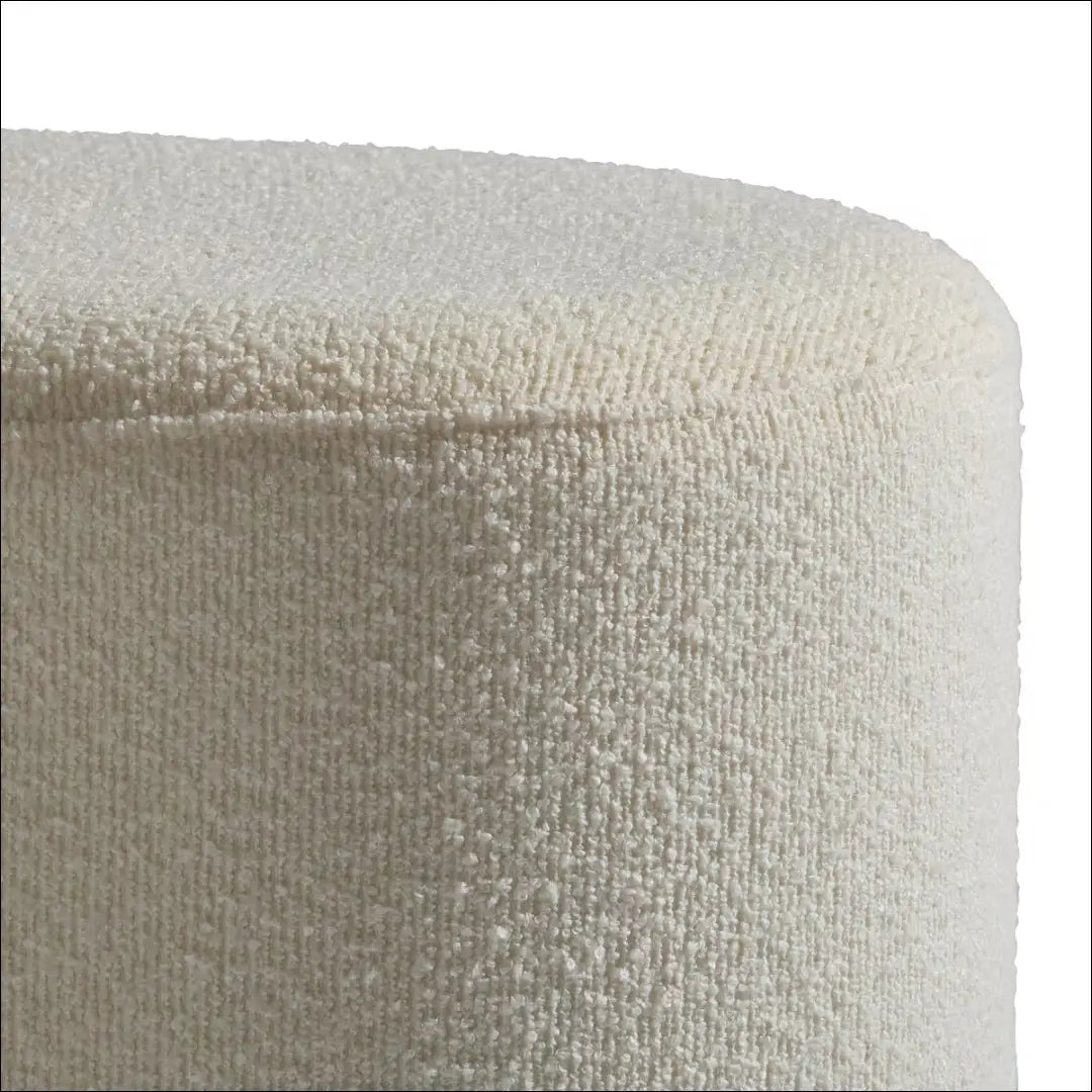 Boucle pufas MI913 - €60 Save 50% 50-100, __label:Pristatymas 1-2 d.d., boucle, color-balta, material-poliesteris €50