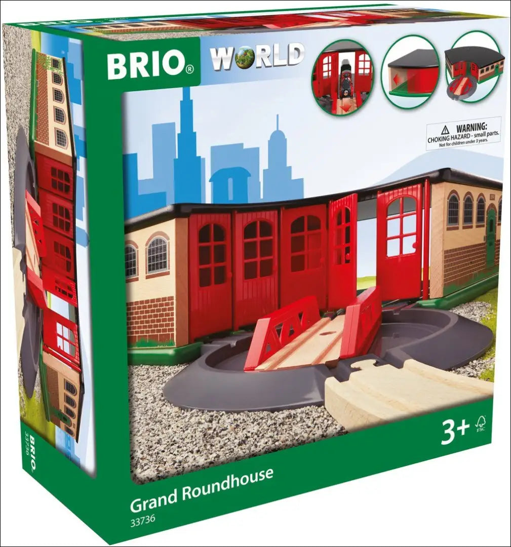BRIO® WORLD žaislinis geležinkelio pastatas DI12365 - €35 Save 50% 25-50, __label:Pristatymas 1-2 d.d., kita,