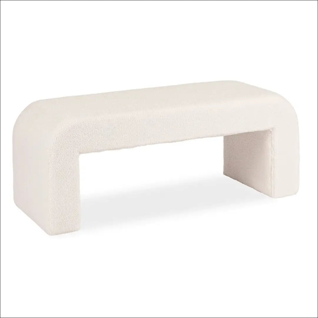 Cream Boucle minkštas pufas TE2578 - €102.34 Save 15% __label:Pristatymas 5-14 d.d., Newelite Naujausi produktai | Namų