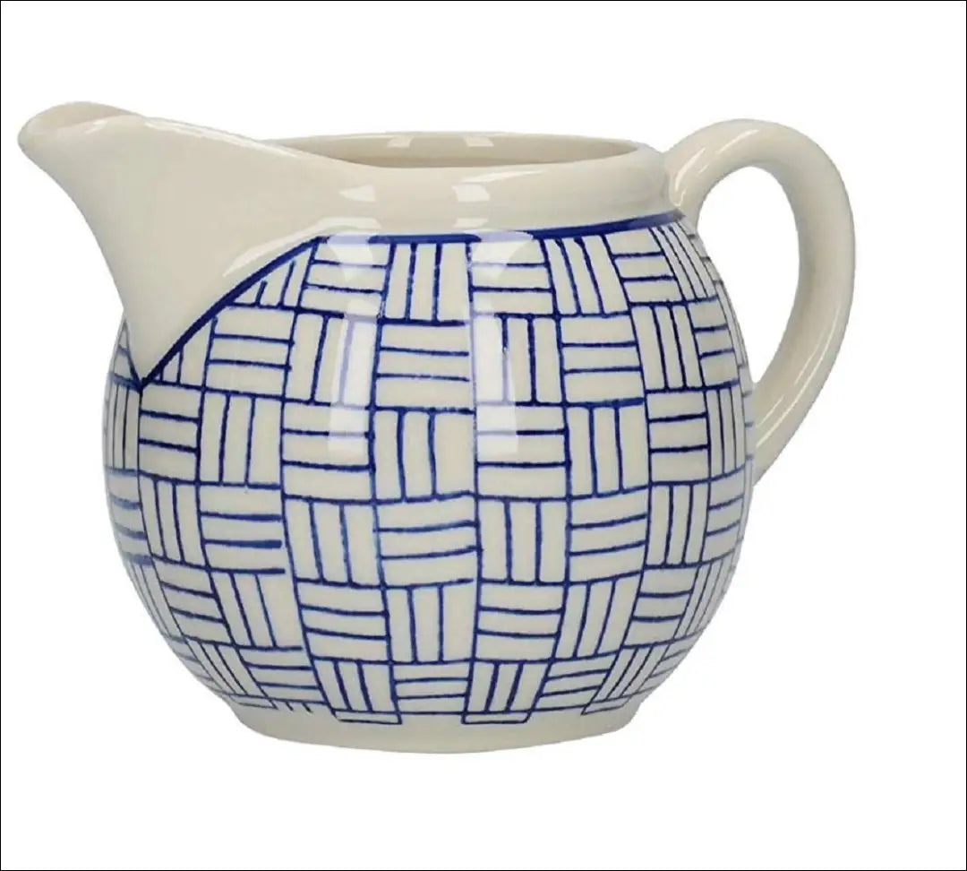 Cukrinės ir ąsotėlio komplektas (2vnt) DI8106 - €17 Save 55% __label:Pristatymas 1-2 d.d., color-balta, color-melyna,