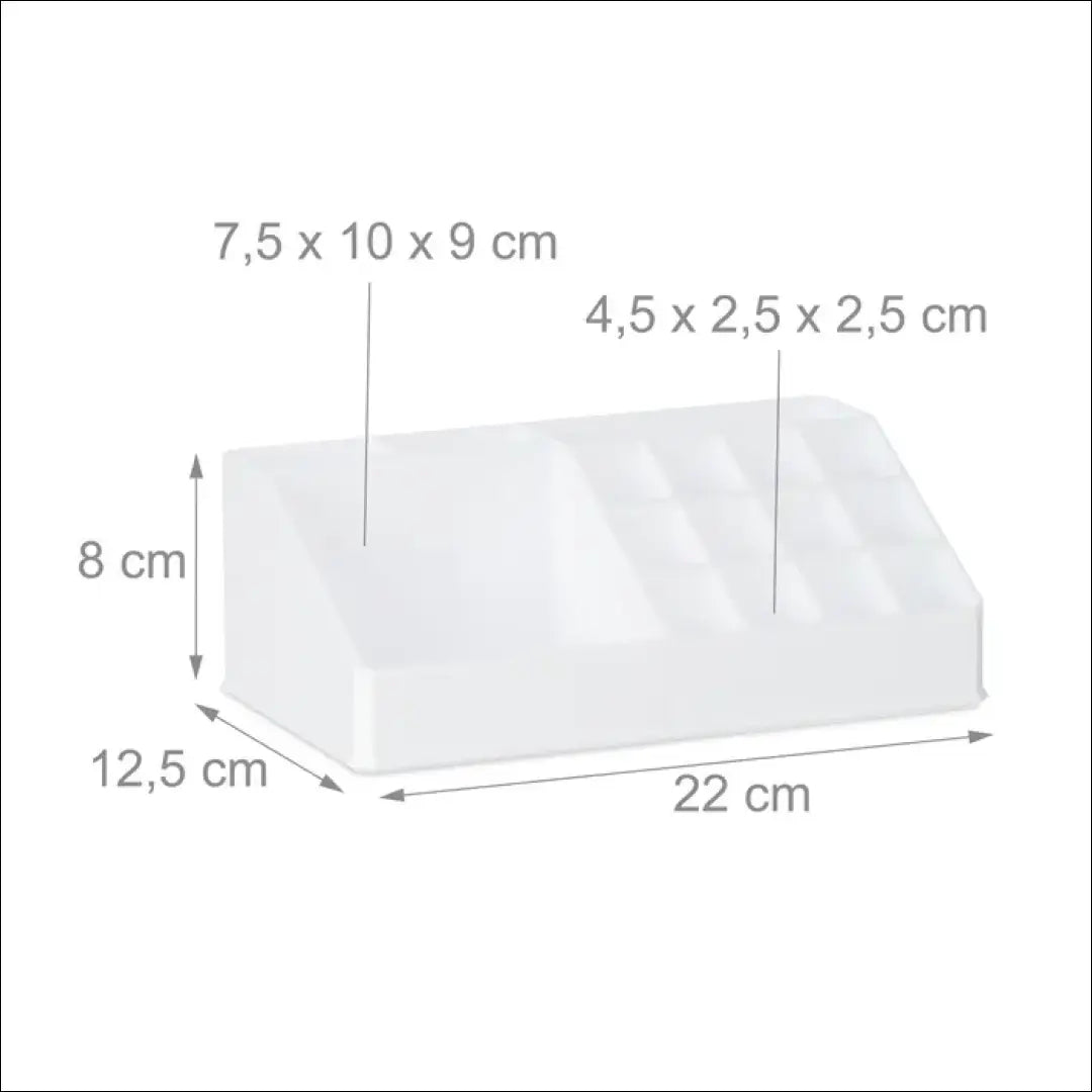 Daiktadėžė DI8589 - €9 Save 50% __label:Pristatymas 1-2 d.d., color-balta, dekoracijos, interjeras, kita Iki €25 Makeup