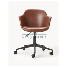 Įkelti vaizdą į galerijos rodinį, Darbo kėdė BI153 - €90 Save 55% 50-100, biuro-baldai, biuro-kedes, color-juoda, color-ruda Biuro baldai | Namų
