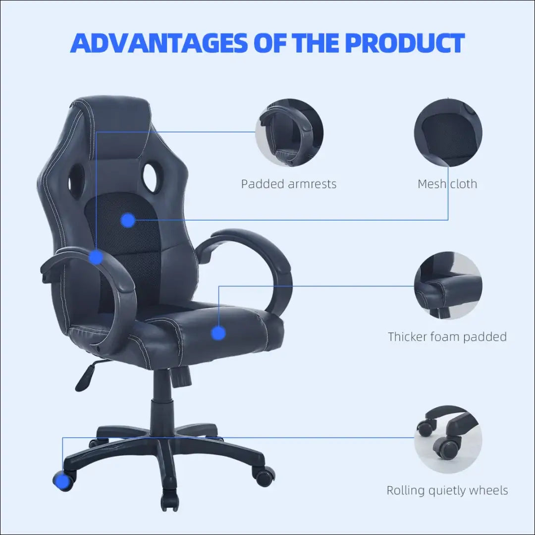 Darbo kėdė BI256 - €109 Save 50% 100-200, __label:Pristatymas 1-2 d.d., biuro-baldai, biuro-kedes, color-juoda €100