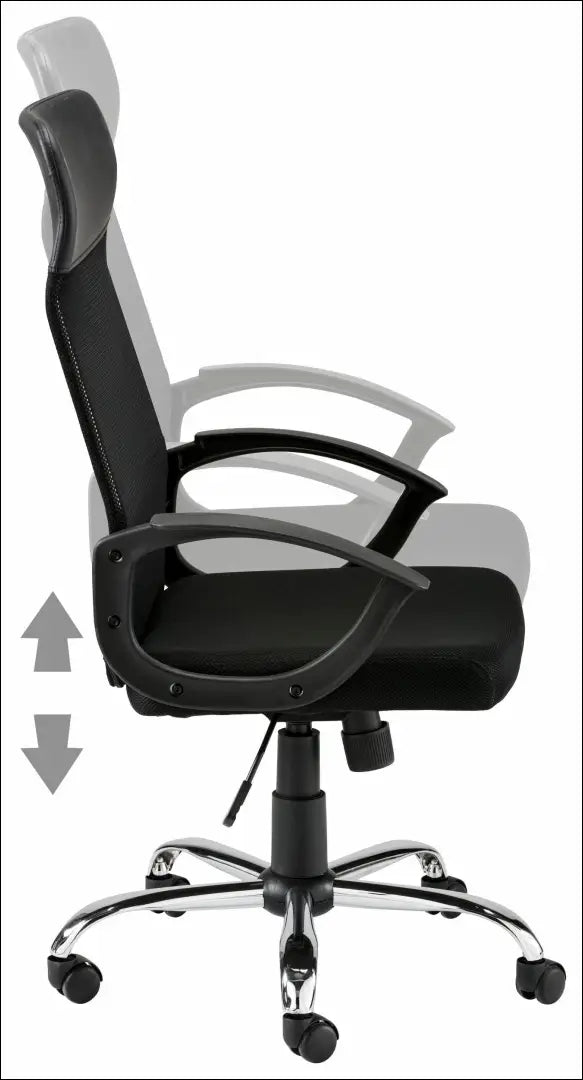 Darbo kėdė BI268 - €70 Save 50% 50-100, __label:Pristatymas 1-2 d.d., biuro-baldai, biuro-kedes, color-juoda €50