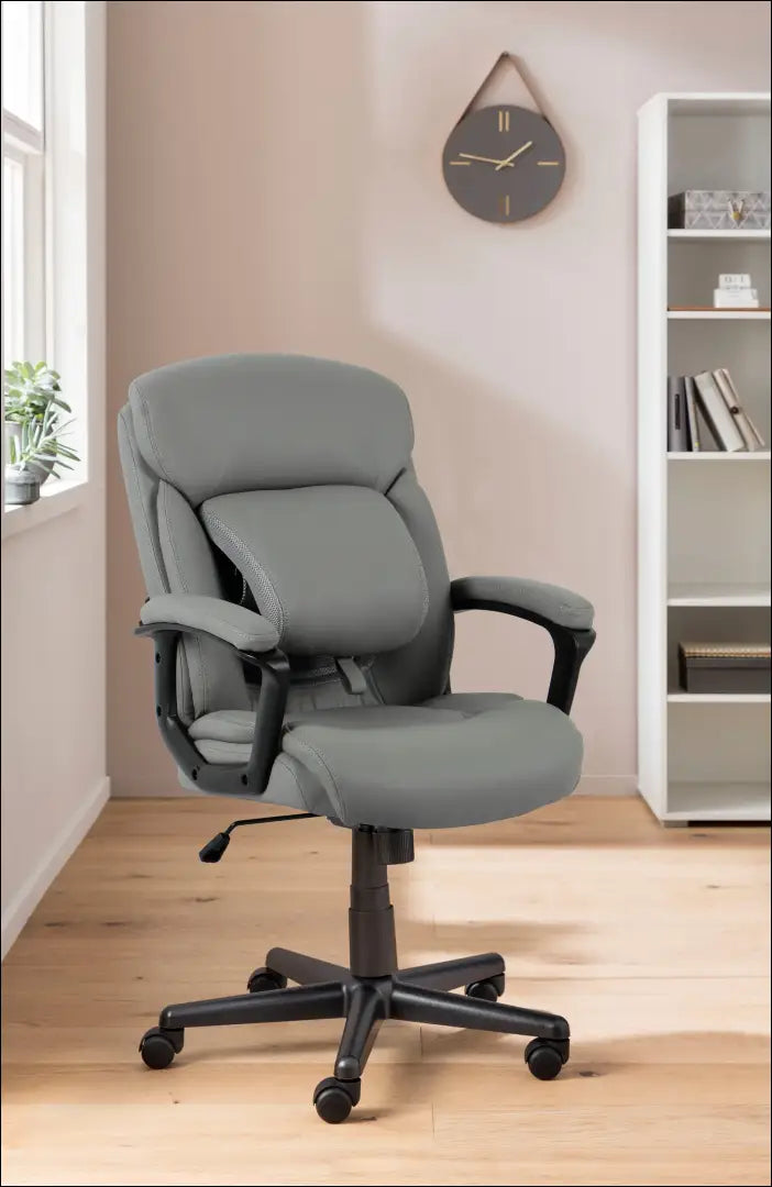 Darbo kėdė BI269 - €97 Save 50% 50-100, __label:Pristatymas 1-2 d.d., biuro-baldai, biuro-kedes, color-pilka €50