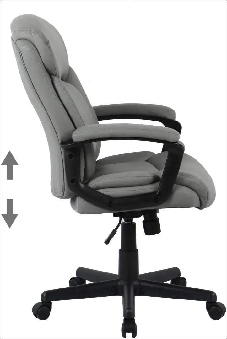 Darbo kėdė BI269 - €97 Save 50% 50-100, __label:Pristatymas 1-2 d.d., biuro-baldai, biuro-kedes, color-pilka €50