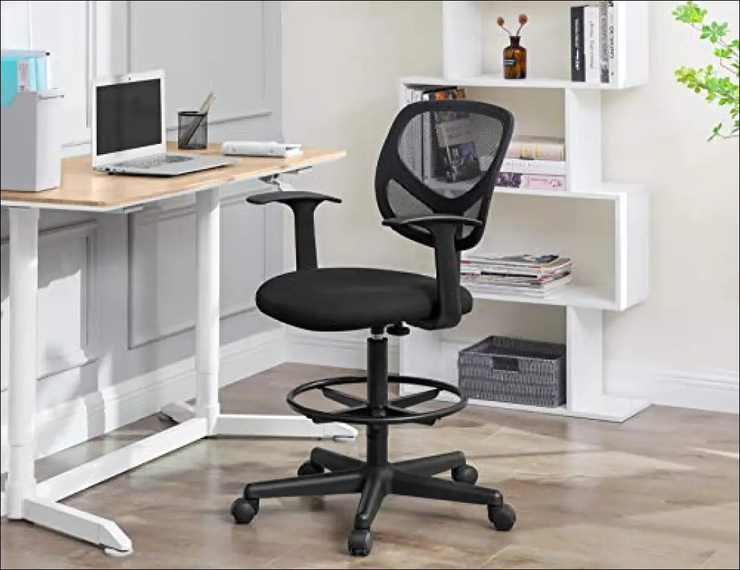 Darbo kėdė SM474 - €144 Save 40% 100-200, __label:Pristatymas 5-14 d.d., biuro-baldai, biuro-kedes, notouch30 Juoda