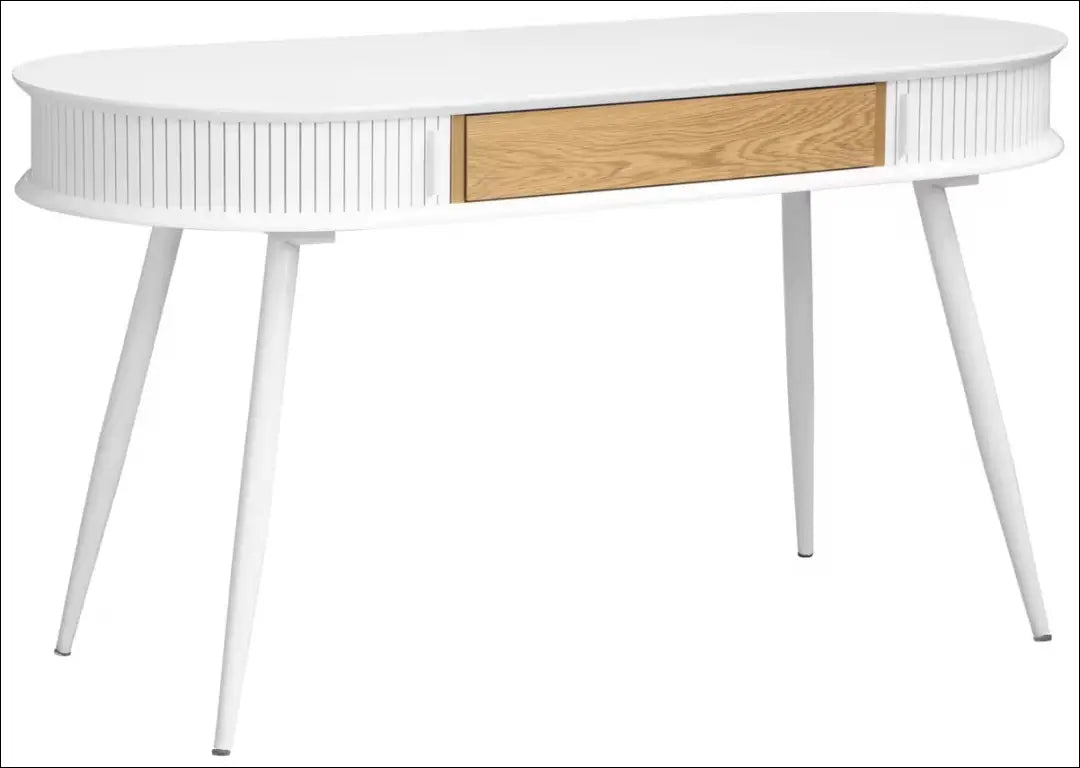 Darbo stalas BI294 - €90 Save 65% 50-100, __label:Pristatymas 1-2 d.d., color-balta, color-ruda, material-mdf €50